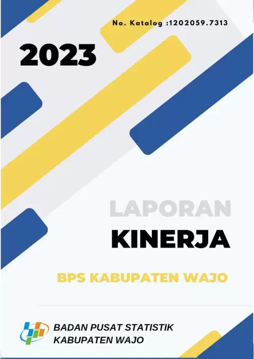 Laporan  Kinerja BPS Kabupaten Wajo Tahun 2023